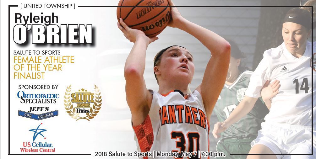 United Township's Ryleigh O'Brien